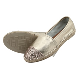 Badura women's espadrilles 6544 yellow 4