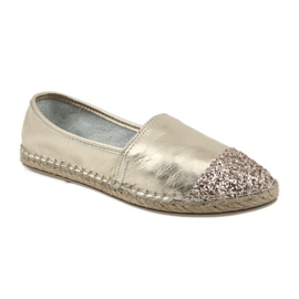Badura women's espadrilles 6544 yellow 1