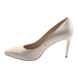 Pumps women's leather shoes gold Anis 4527 golden 2