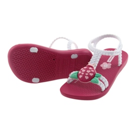 Ipanema Girls' Sandals fragrant 82539 Biedronka white-pink 4