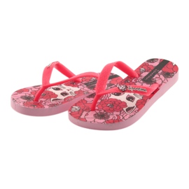 Ipanema Girls flip flops red 4