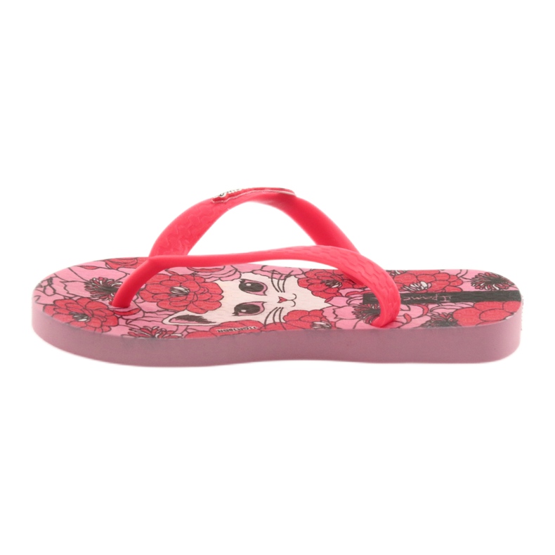 Ipanema Girls flip flops red 3