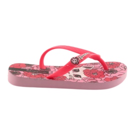 Ipanema Girls flip flops red 1