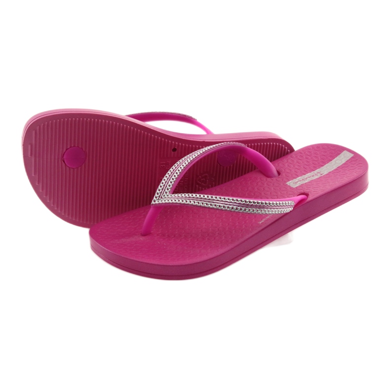 Ipanema Girls' flip flops Silver chains 82528 pink 4