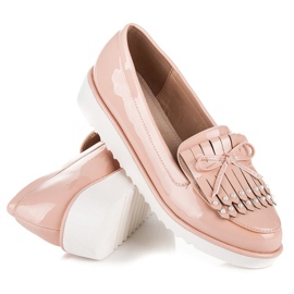 VICES Powder Lacquered Shoes pink 1