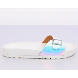 White BG27P White petrol flip-flops 1