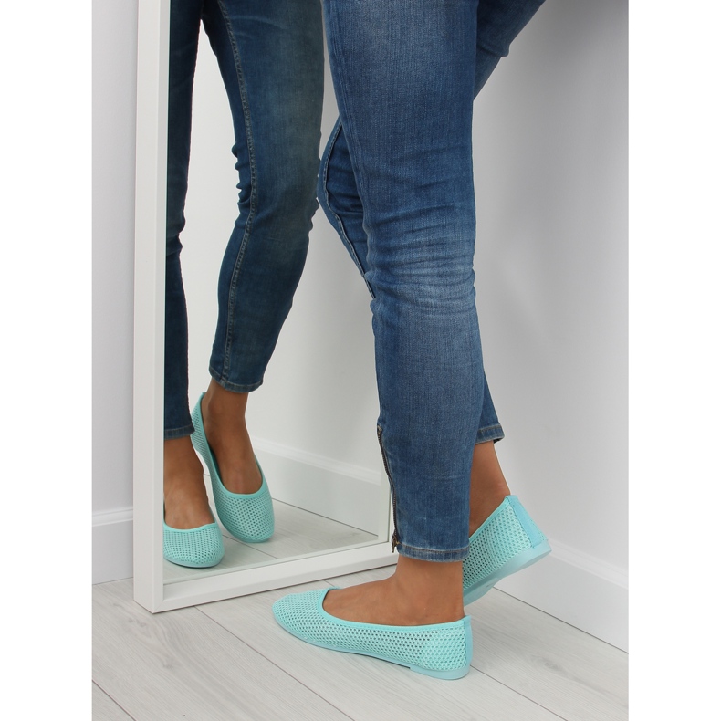 Peppermint ballerinas JX56 L.GREEN II-GAT 2