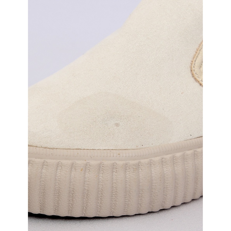 Beige Slip-on Sneakers 107-40 Beige II-GAT 1