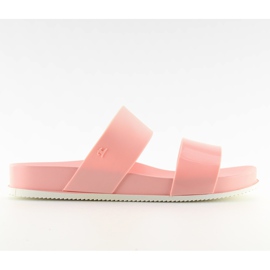 Pink silicone slippers KM122 D. Pink II-GAT 2