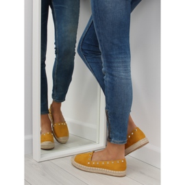 Yellow women's espadrilles 99-17 Yellow II-GAT 2