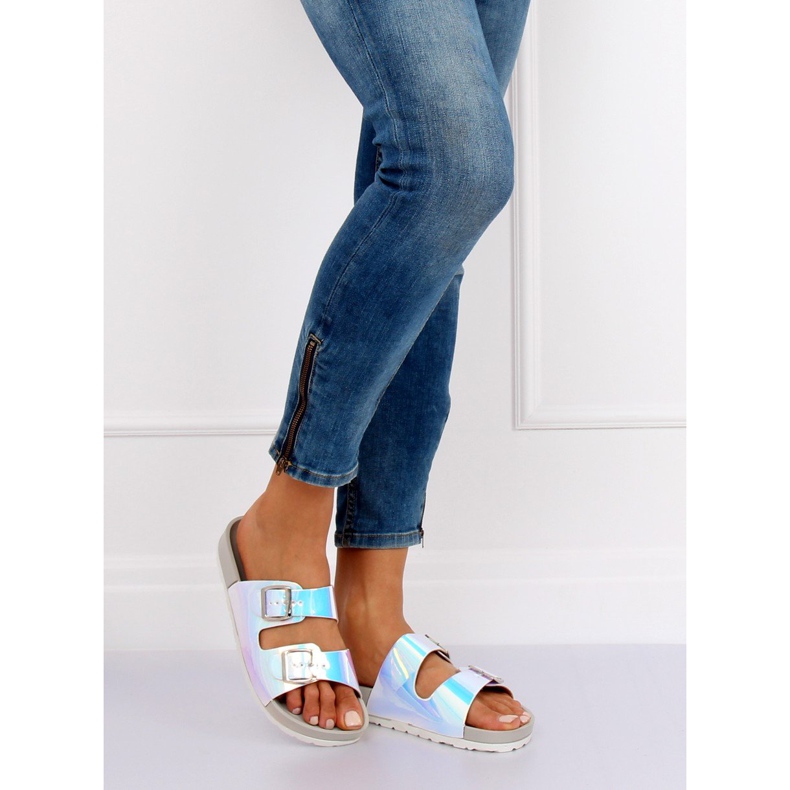 Gray BG28P Gray gasoline slippers grey 1