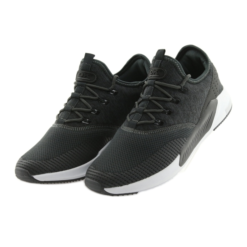Gray men's sports shoes DK 18470 grey 3