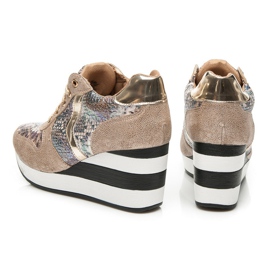 Sergio Todzi Wedge Sneakers yellow 1