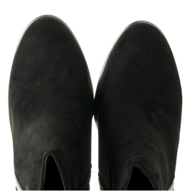 Ch. Creation Comfortable high-heeled shoes black 1