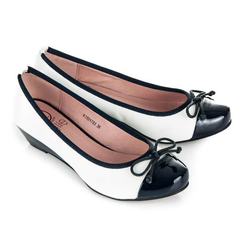 Kylie Wedge Pumps white 1 Kylie Wedge Pumps white 1