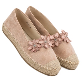 Espadrilles With Flowers pink 2