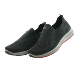 DK men's sports slip-on 5001 gray grey 3
