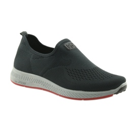 DK men's sports slip-on 5001 gray grey 1