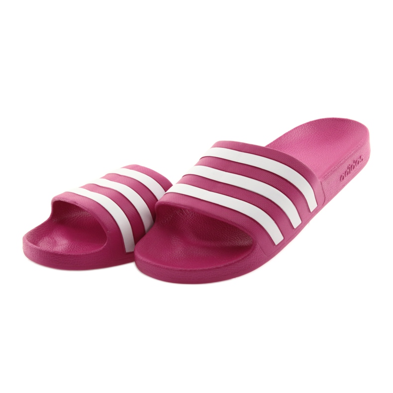 Adidas Adilette Aqua F35536 slippers white pink 3 Adidas Adilette Aqua F35536 slippers white pink 3