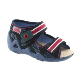 Befado yellow children's shoes 350P003 navy blue 1