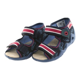 Befado sandals children's shoes 350P003 red navy blue 3