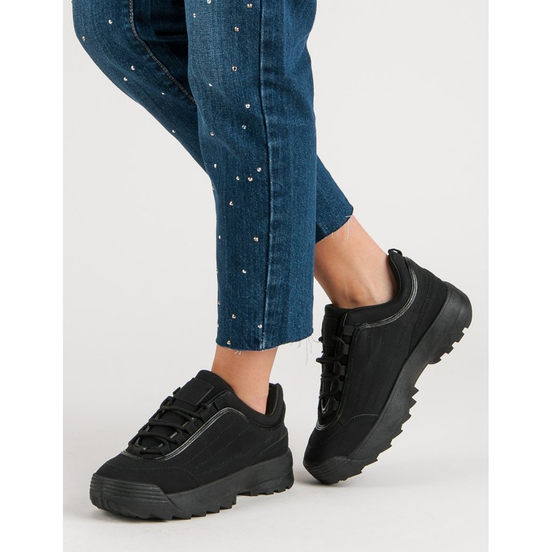 Sneakers On The Platform black 1