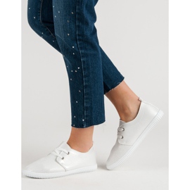 Super Mode Classic white shoes 1