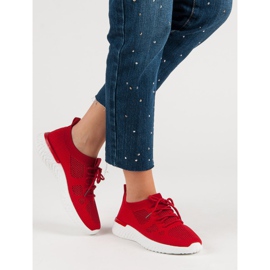 Airy Sports Shoes red 1