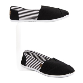 Slip On Light Sneakers white black 2