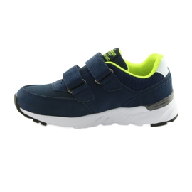 American Club BS09 navy blue leather insole green 2