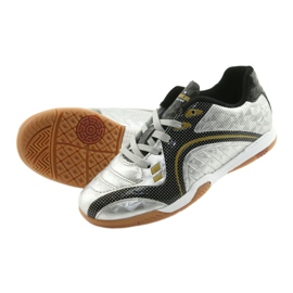 American Club OG13 Silver sports indoor shoes black grey yellow 5 American Club OG13 Silver sports indoor shoes black grey yellow 5