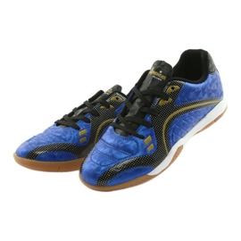 American Club OG13 Royal indoor sports shoes black blue yellow 3