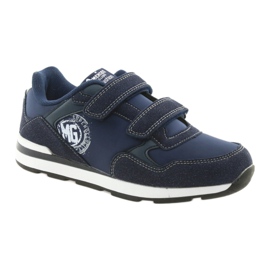 American Club BS01 leather insole white navy blue 1