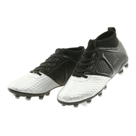 American Club OG23 boys' sports cleats silver 3