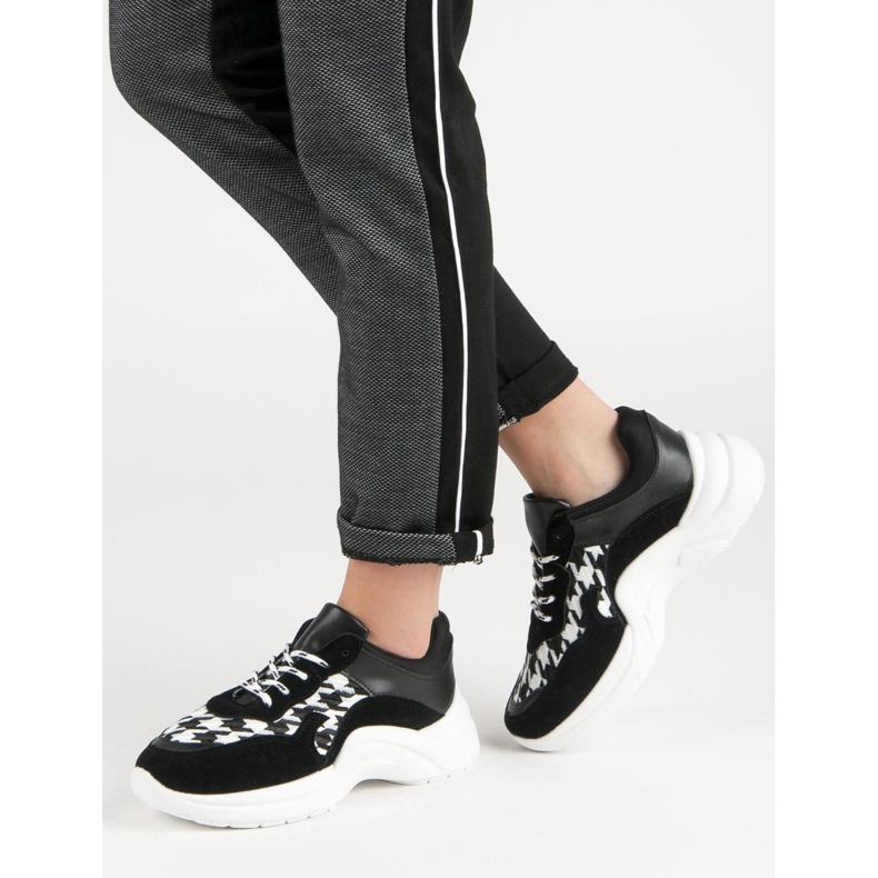 Kylie Sport Shoes With Pattern black 1