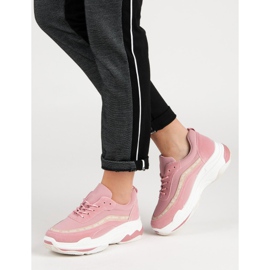 VICES Pink Sport Shoes 1
