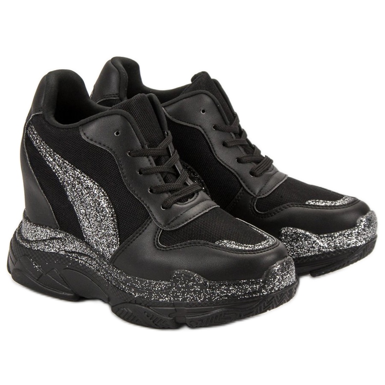 Black Sneakers With Glitter VICES 2