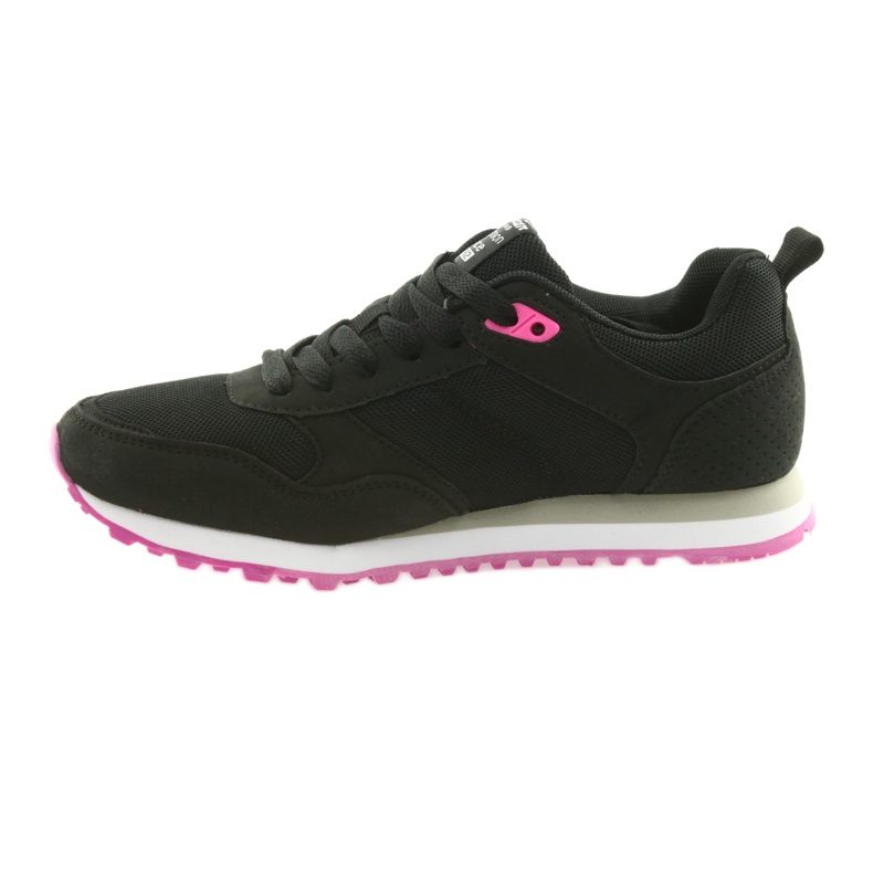 American Club WT26 Black sports shoes pink 2