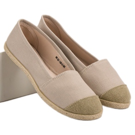 Fashionable Beige Espadrilles 1