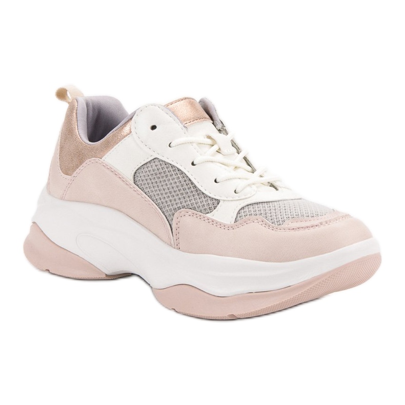 Kylie Fashionable Pink Sneakers 1