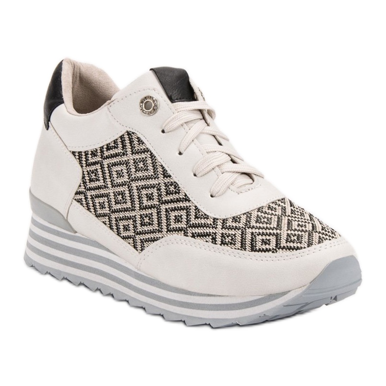 Aclys Sneakers With Pattern brown 1