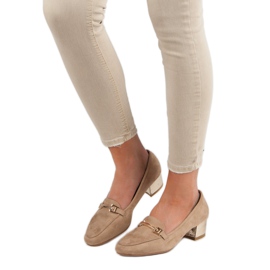 Kylie High-heeled loafers brown 1 Kylie High-heeled loafers brown 1