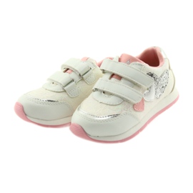 American Club GC11 leather insole white grey pink 3