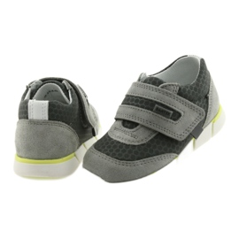 Leather semi -sports Velcro 51949 Bartek grey 4