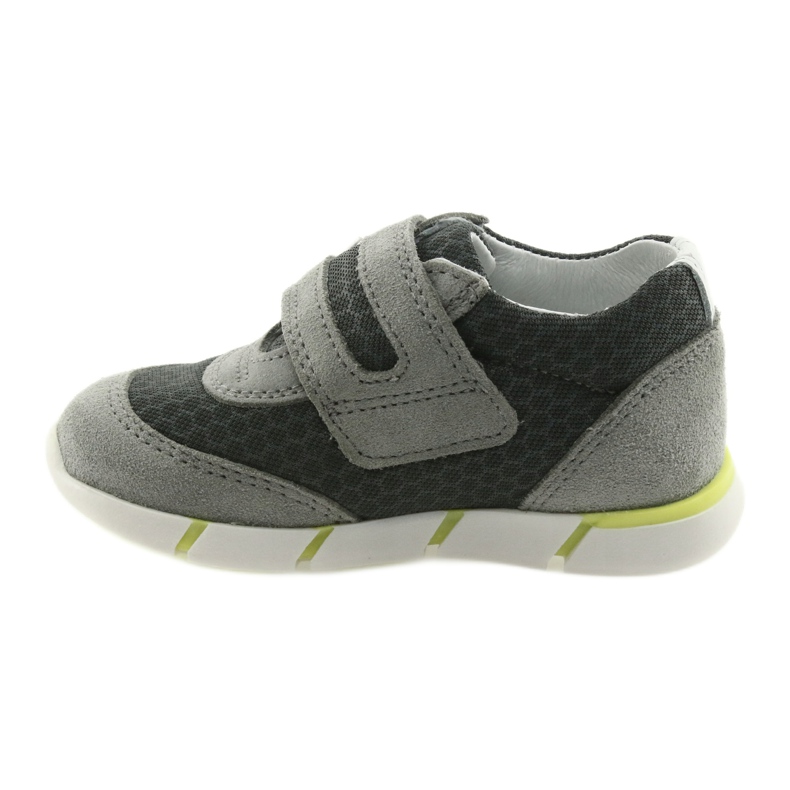 Leather semi -sports Velcro 51949 Bartek grey 2 Leather semi -sports Velcro 51949 Bartek grey 2