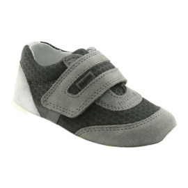 Leather semi -sports Velcro 51949 Bartek grey 1 Leather semi -sports Velcro 51949 Bartek grey 1