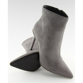 Ankle boots gray ZY153 Gray II-GAT grey 2