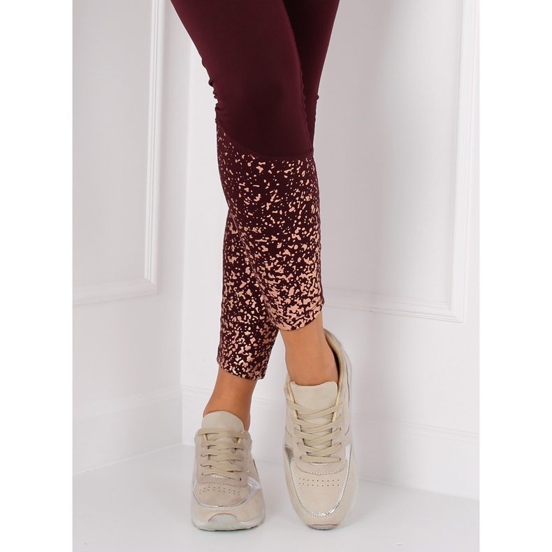 Sport shoes beige LR88082 Beige II-GAT 2