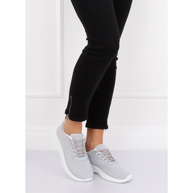 Gray sports shoes BK-116 Gray grey 1