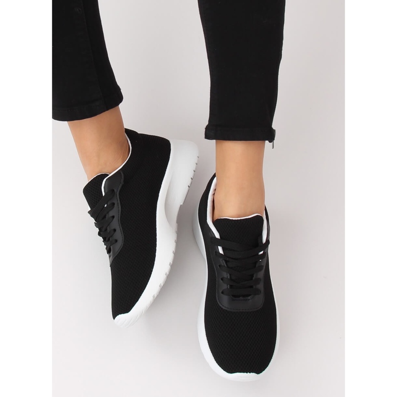 Black sports shoes BK-116 Black 1 Black sports shoes BK-116 Black 1